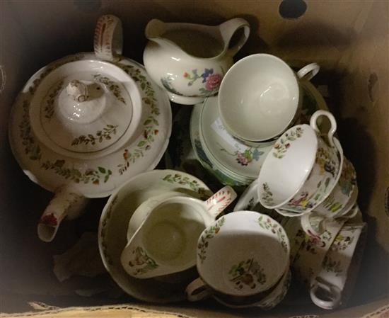 2 x Victorian part tea sets